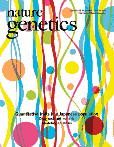 portada Nature Gentetics marzo 2010