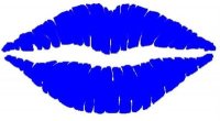 labios azules