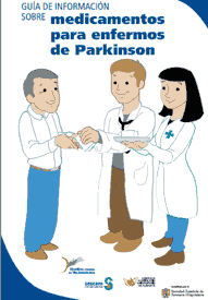 portada guía de información sobre medicamentos para enfermos de Parkinson