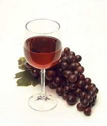 vino y uvas