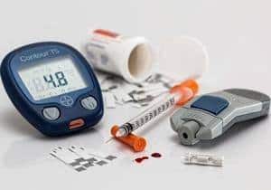diabetes y medición de azucar en sangre