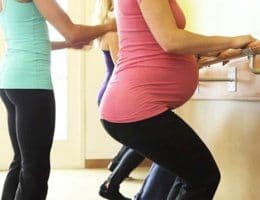 embarazadas haciendo ejercicio