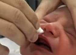 consejos limpieza nasal del bebé
