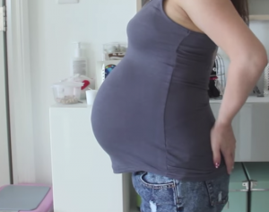 mujer embarazada de 32 semanas