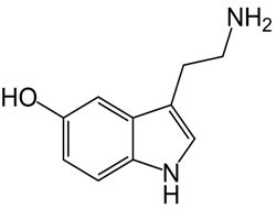 serotonina fórmula química