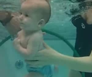 bebé y natación